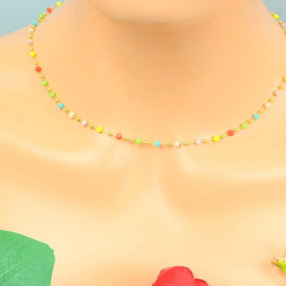 Delicate & Contemporary Necklace Chain, A Lovely Choice for Women, EVCH1528 - Picture 2 of 10